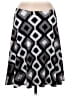 Before+Again Argyle Silver Casual Skirt Size M - photo 1