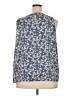 Fun2Fun Blue Sleeveless Blouse Size 2X - photo 2