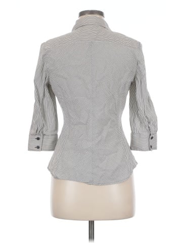 Express Design Studio 3/4 Sleeve Button-Down Shirt (view 2)