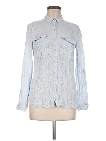 Express Long Sleeve Button-Down Shirt (view 1)