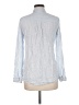 Express Blue Long Sleeve Button-Down Shirt Size M - photo 2