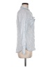 Express Blue Long Sleeve Button-Down Shirt Size M - photo 4
