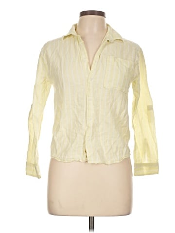 Zara Long Sleeve Button-Down Shirt (view 1)