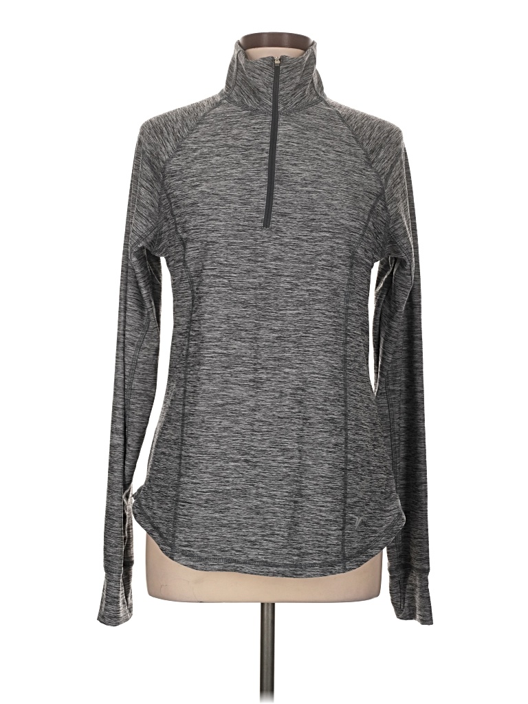 Pre-owned Active By Old Navy Track Jacket In Gray