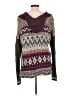 Free People Chevron-herringbone Purple Pullover Sweater Size L - photo 2