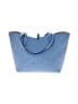 Guess 100% Leather Blue Leather Tote One size - photo 3