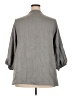 Unbranded Gray 3/4 Sleeve Blouse Size XXL - photo 2