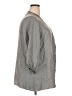 Unbranded Gray 3/4 Sleeve Blouse Size XXL - photo 4