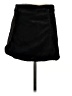 WeWoreWhat 100% Polyester Solid Black Casual Skirt Size 2 - photo 2