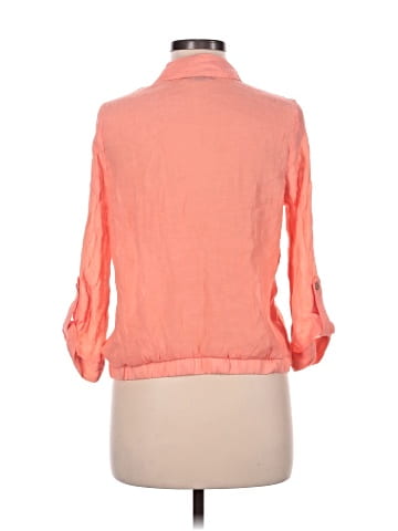 I.N. San Francisco 3/4 Sleeve Button-Down Shirt (view 2)