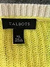 Talbots Color Block Yellow Pullover Sweater Size XL - photo 7
