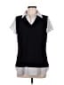 Adrianna Papell Black Sleeveless Blouse Size M - photo 1