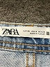 Zara Graphic Blue Jeans Size 4 - photo 7