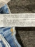 Zara Graphic Blue Jeans Size 4 - photo 8