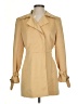 Albert Nipon Tan Trenchcoat Size 4 - photo 1