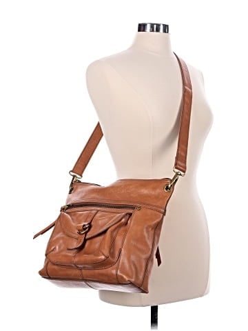 Fossil Leather Crossbody Bag (view 2)
