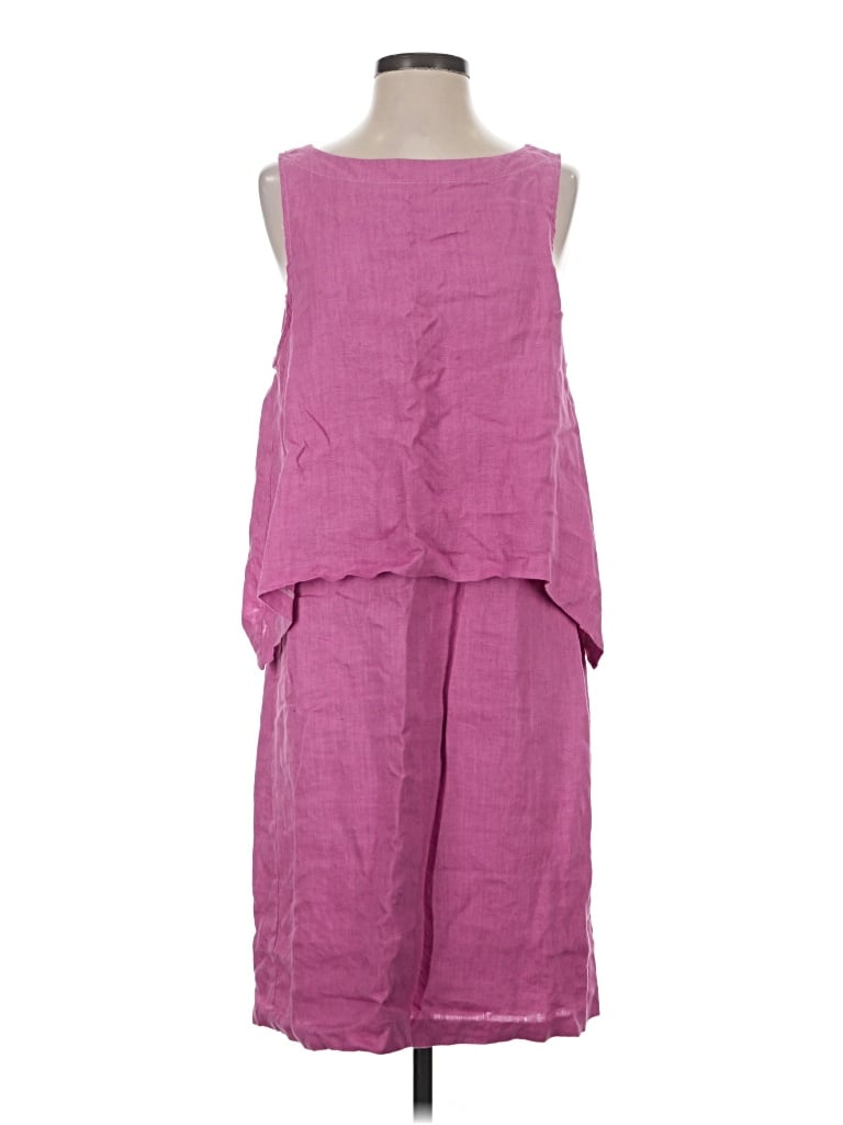 Pre-owned Purejill Casual Dress In Purple