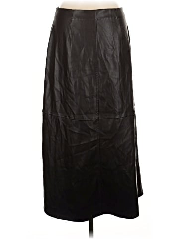 Max Studio Faux Leather Skirt (view 2)