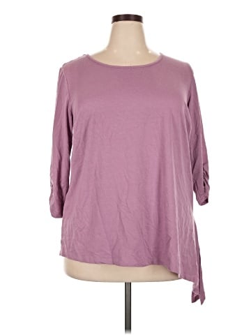 I.N. Studio 3/4 Sleeve Top (view 1)