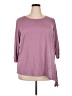I.N. Studio Purple 3/4 Sleeve Top Size 2X - photo 1