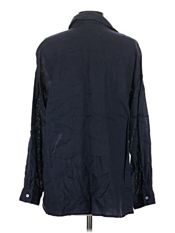 Magaschoni 3/4 Sleeve Button-Down Shirt (view 2)