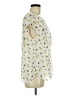 Papillon 100% Polyester Ivory Sleeveless Blouse Size M - photo 4