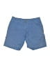 Ojai Solid Blue Cargo Shorts Size 4 - photo 1