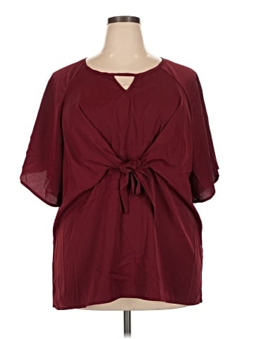 Unbranded Short Sleeve Blouse (view 1)