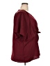 Unbranded 100% Polyester Burgundy Short Sleeve Blouse Size 2X - photo 4