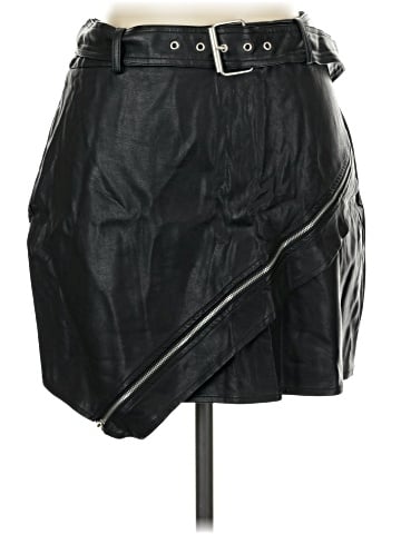 Le Lis Faux Leather Skirt (view 1)