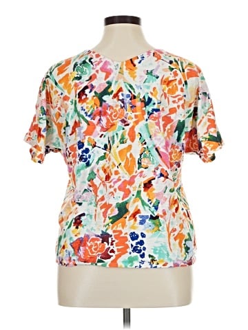 Chico's Short Sleeve Blouse (view 2)