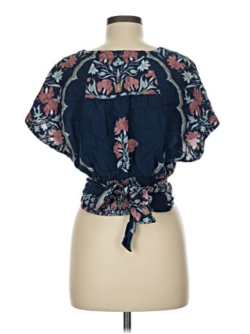 Free People Short Sleeve Blouse (view 2)