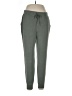 Yogalicious Solid Green Casual Pants Size L - photo 1