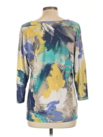 JM Collection 3/4 Sleeve Blouse (view 2)