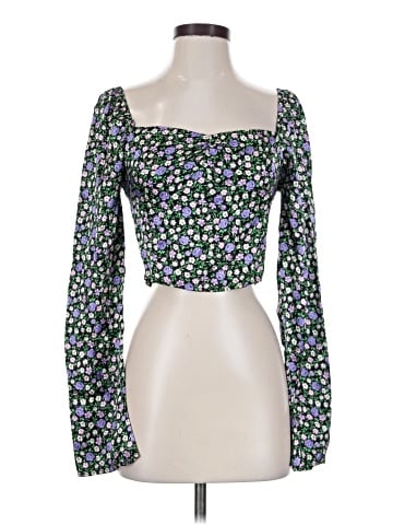Topshop Long Sleeve Top (view 1)