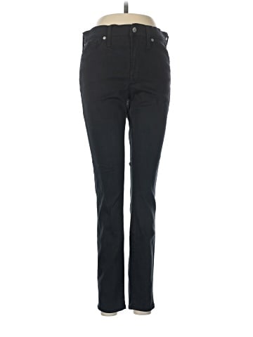 Madewell 9" Mid-Rise Skinny Jeans in Lunar Wash: TENCEL&trade; Denim Edition (view 1)