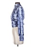 Topshop Blue Long Sleeve Blouse Size 4 - photo 5