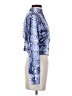 Topshop Blue Long Sleeve Blouse Size 4 - photo 4