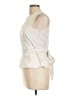 Vince. Ivory Sleeveless Blouse Size 10 - photo 5