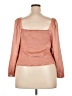 J.Crew 100% Polyester Pink 3/4 Sleeve Blouse Size 3X - photo 2