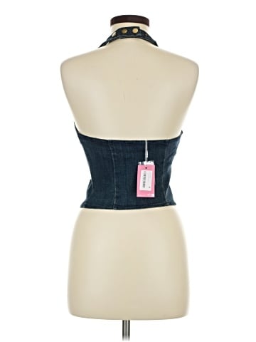 Edikted Sleeveless Button-Down Shirt (view 2)