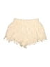 En Creme 100% Polyester Ivory Shorts One size - photo 2