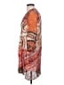 Zara Basic 100% Polyester Paisley Orange Casual Dress Size XS - photo 5