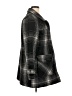 Eddie Bauer Plaid Ivory Black Wool Coat Size XL - photo 4