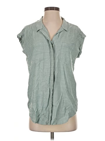 Jachs Girlfriend Sleeveless Button-Down Shirt (view 1)