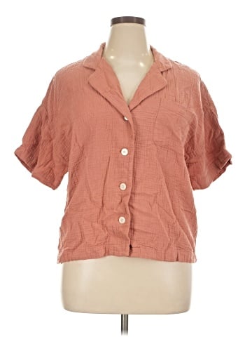 Madewell Short Sleeve Blouse (view 1)