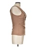 Chic Star Tan Sleeveless Blouse Size L - photo 4