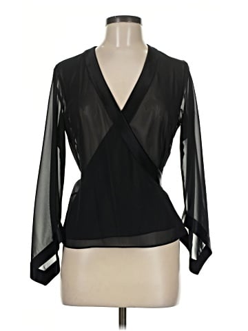 Evan Picone Long Sleeve Blouse (view 1)
