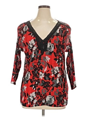 Violet & Claire 3/4 Sleeve Blouse (view 1)
