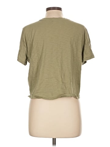Madewell The Easy Crop Crew Tee in Soft Slub (view 2)